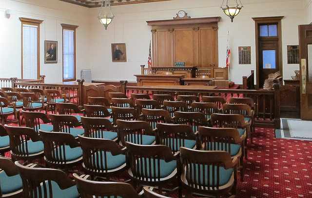 How much money are we suing for? Court Room Photo
